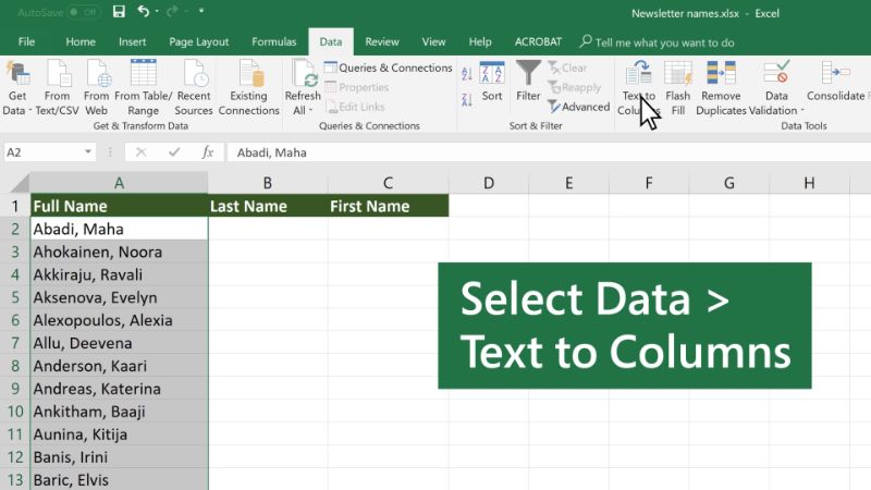 how-to-split-excel-cells-into-columns-youtube