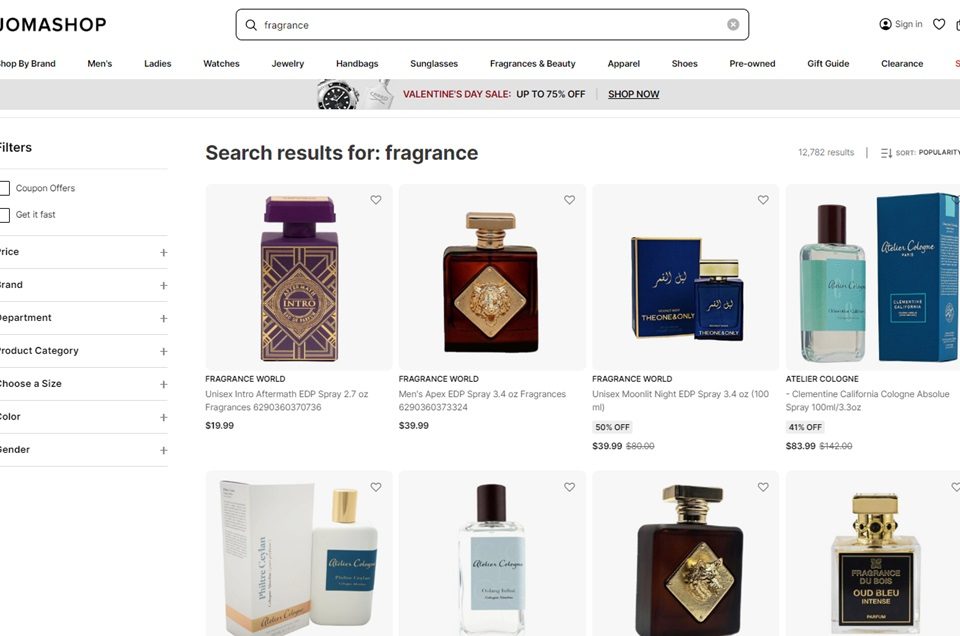 Jomashop Perfume: Discover the Irresistible Power of Scent