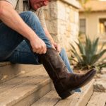 Safely stretching tight leather boots at home